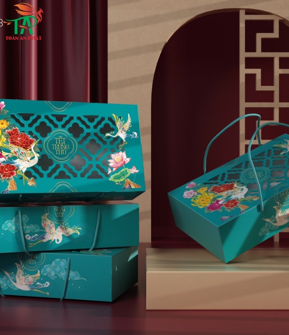 HỘP BÁNH TRUNG THU BÁCH HOA 2B