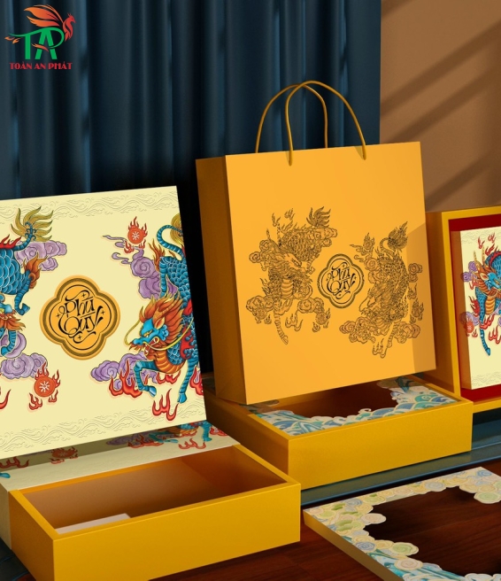 HỘP BÁNH TRUNG THU KỲ LÂN 4B