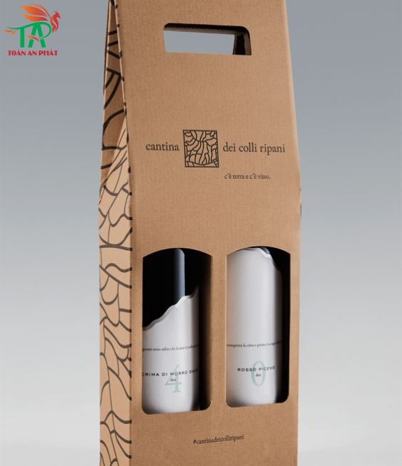 Hộp Rượu Làm Bằng Giấy Carton
