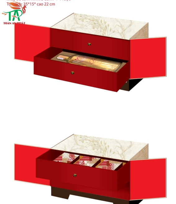 HỘP QUÀ TẶNG TRUNG THU 2 TẦNG ĐỘC ĐÁO VÀ SANG TRỌNG