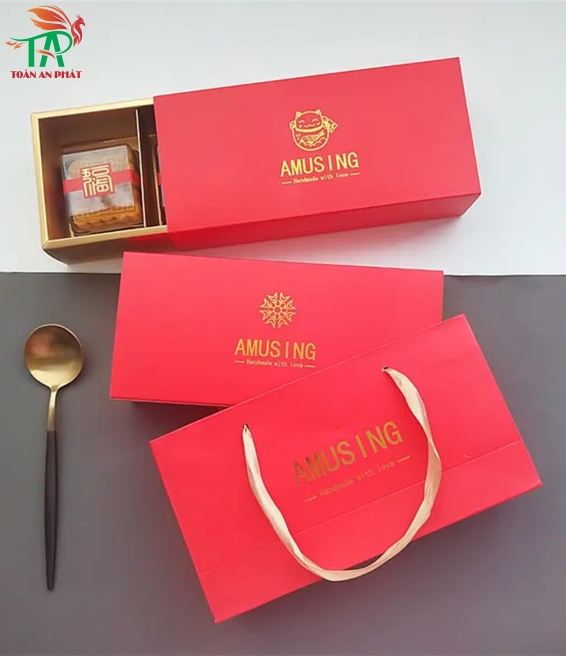 Hộp Bánh Trung Thu Dạng Kéo ( Dạng Rút)